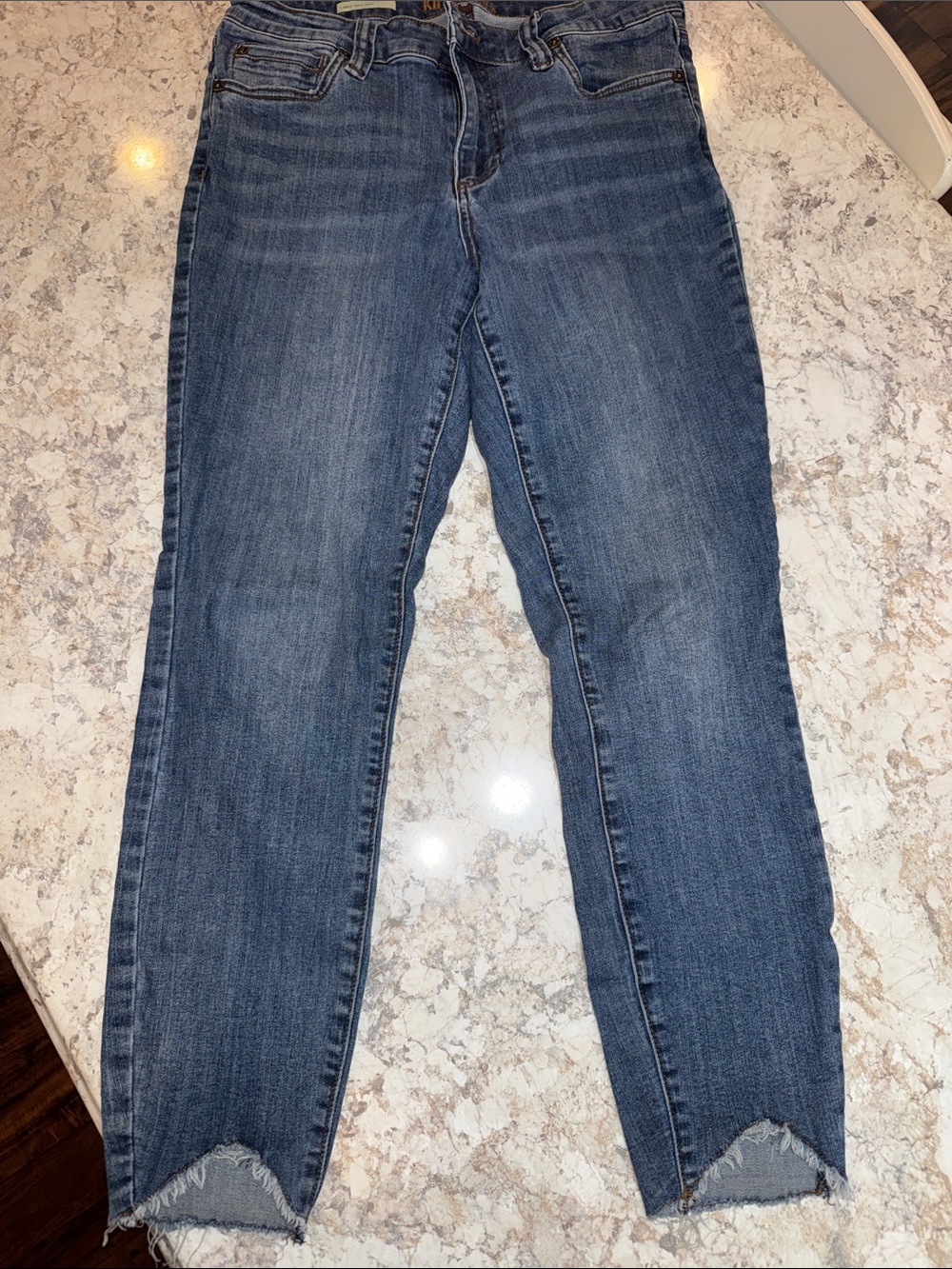 KUT from the Kloth Carlo Ankle Skinny Jeans Women's 10 Medium